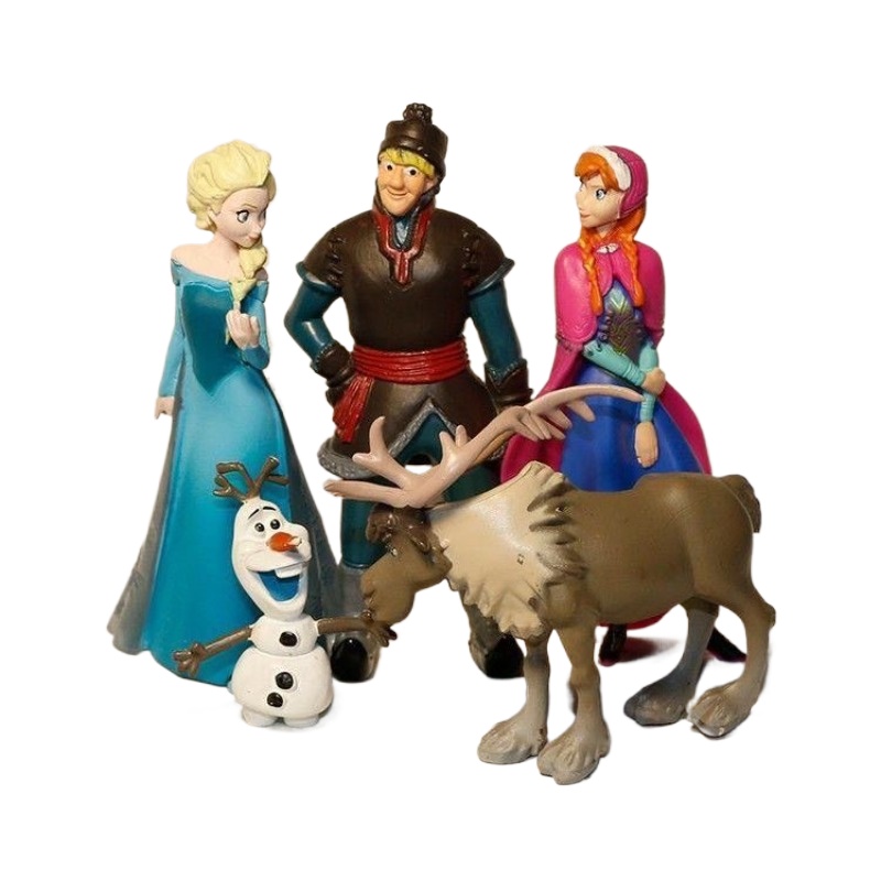 Meal Prep Frozen - Frozen Princess Elsa Character Figure Set