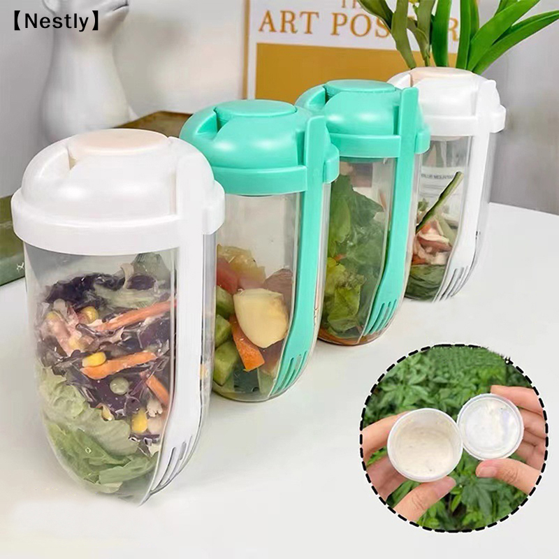 Meal Prep Oatmeal Jars - Breakfast Oatmeal Cereal Nut Yogurt Salad