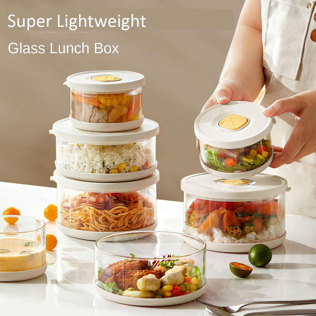 Glass Food Storage Container A - Meal Prep Frozen recensie en prijs