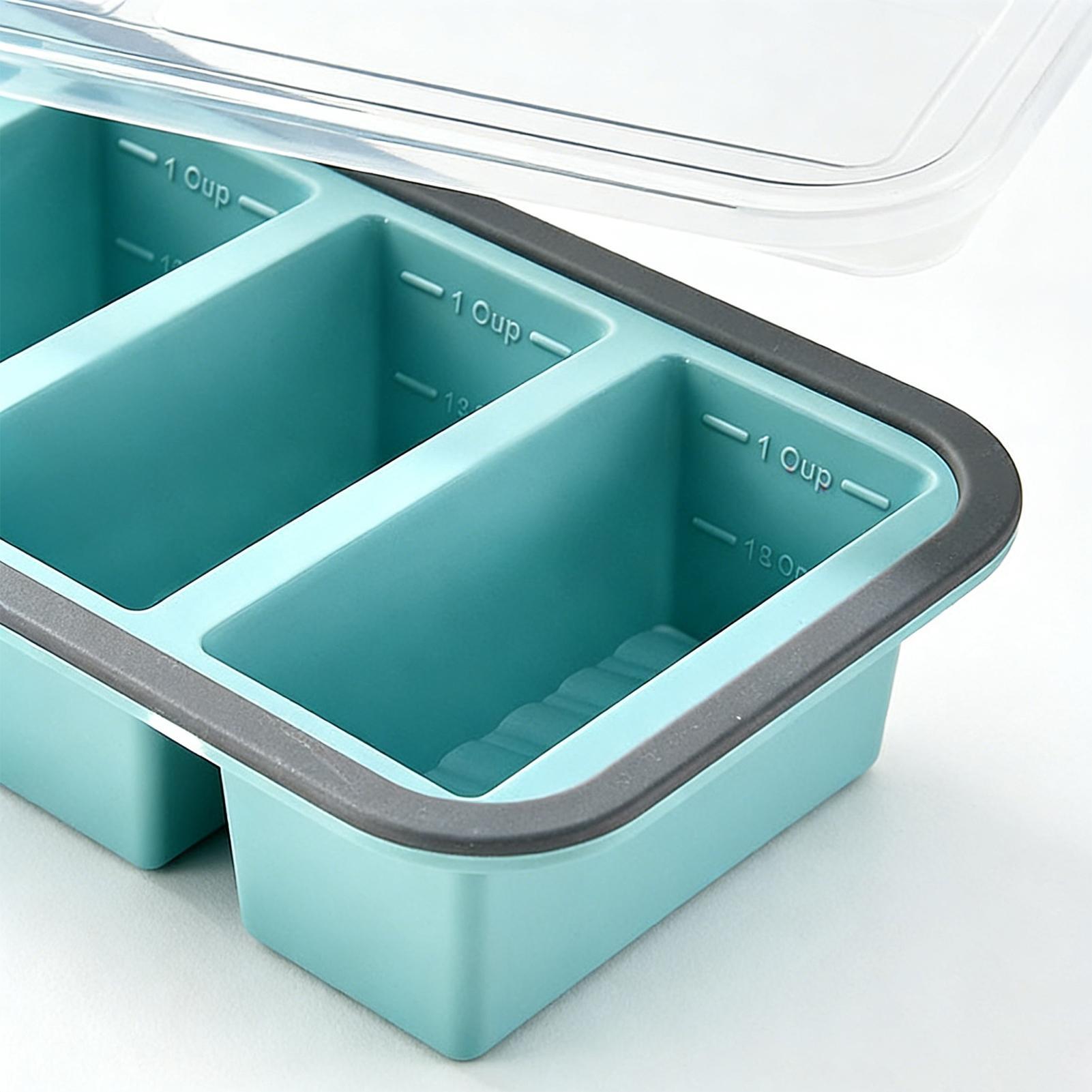 Silicone Freezer Tray Mold wit - Meal Prep Menu recensie en prijs