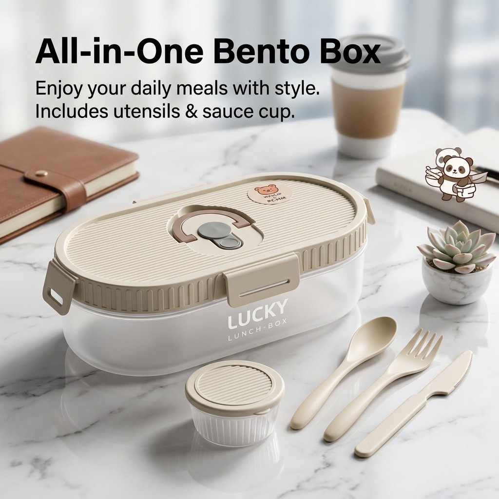 Portable Leakproof Bento Lunch - Meal Prep Lunch Boxes recensie en prijs