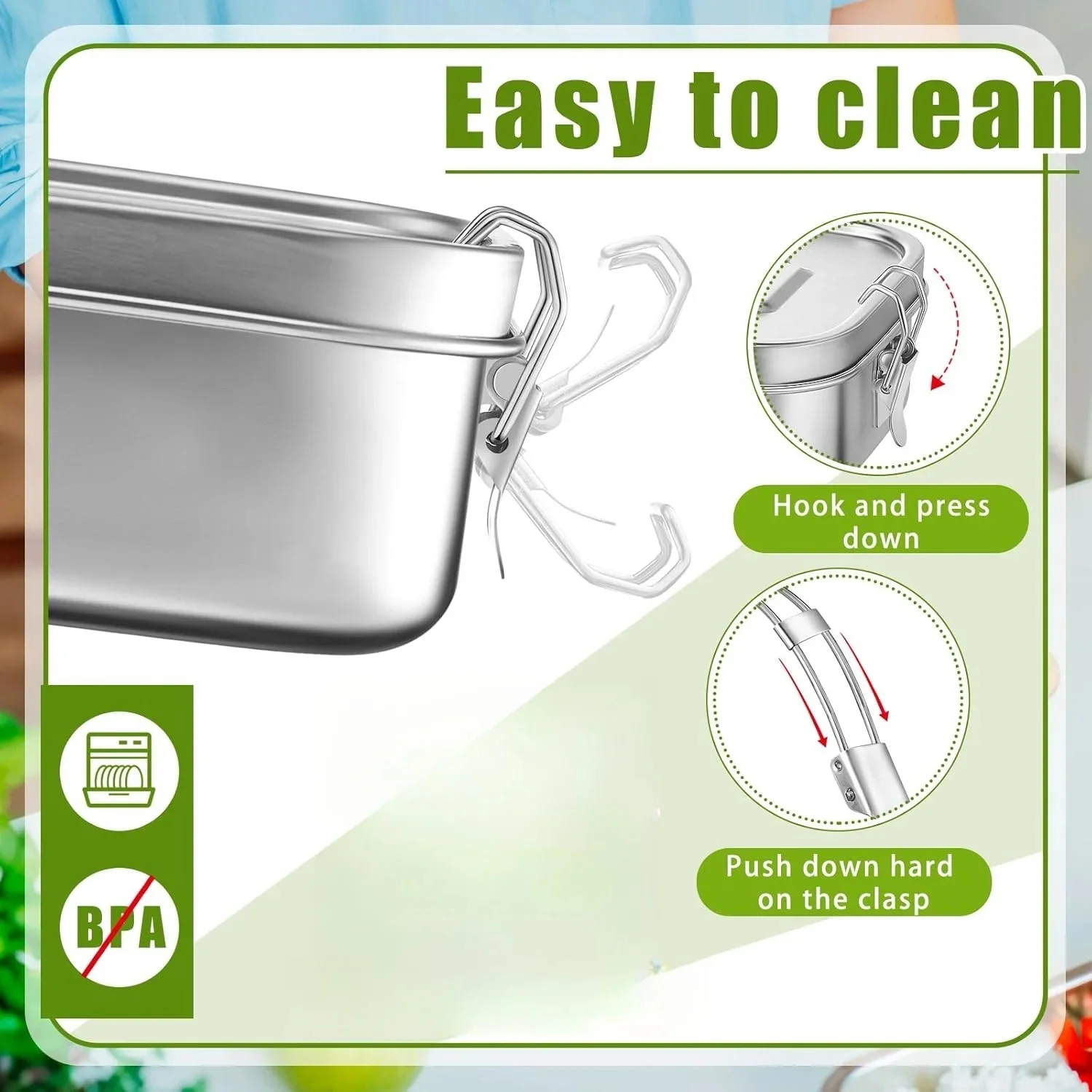 Stainless Steel Lunch Box for  - Meal Prep Lunch Boxes recensie en prijs