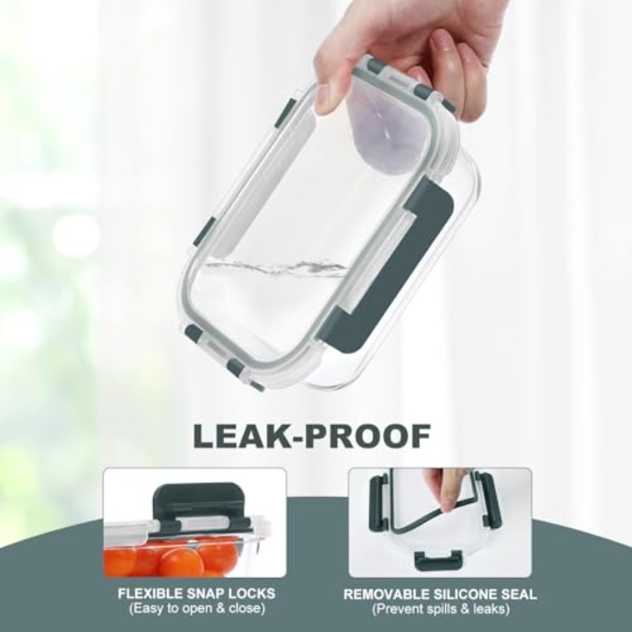 10 Packs 22 oz Glass Meal Prep - Meal Prep Glass Containers With Lids recensie en prijs