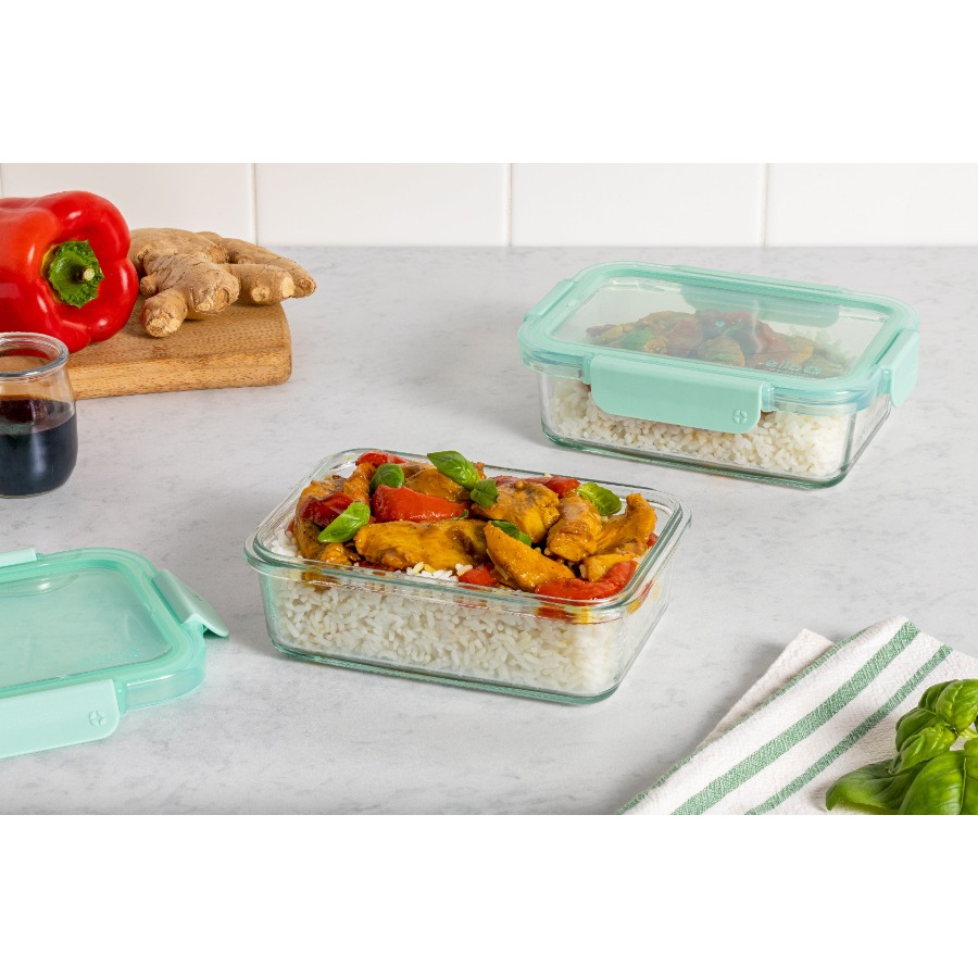 Color Lock 3.4 Cup 2 Pack Glas - Meal Prep Glass Containers With Lids recensie en prijs