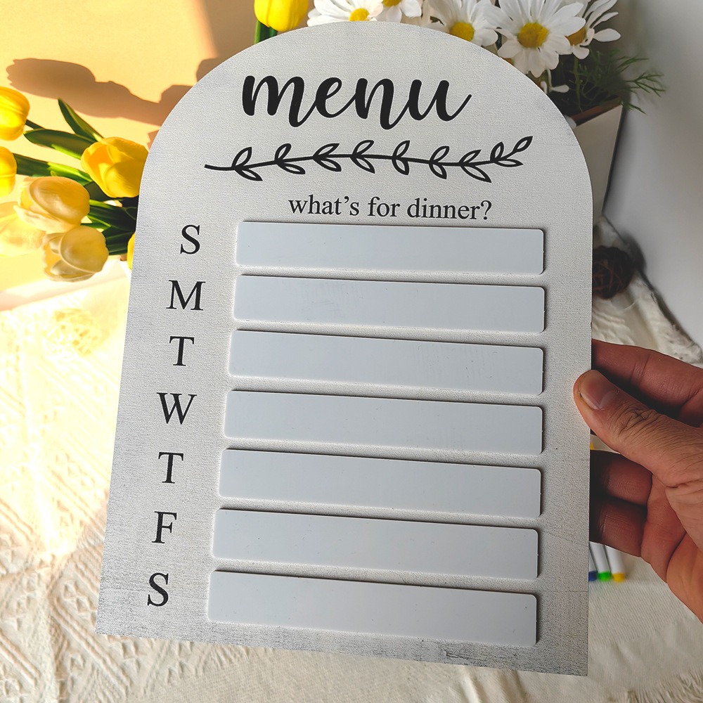 Practical Magnetic Fridge Meal - Meal Prep Menu recensie en prijs