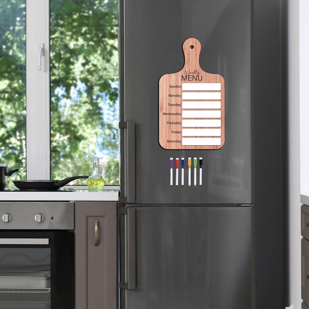 Practical Magnetic Fridge Meal - Meal Prep Menu recensie en prijs
