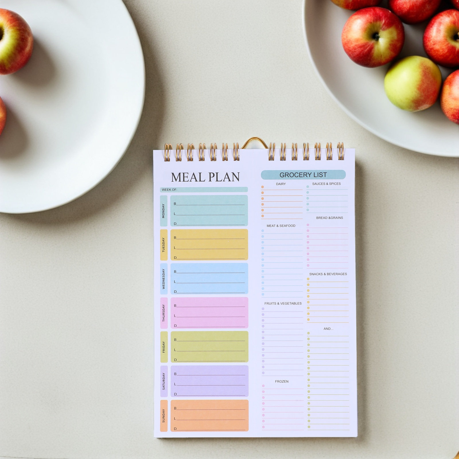 Weekly Meal Planner Notebook S - Meal Prep Menu recensie en prijs