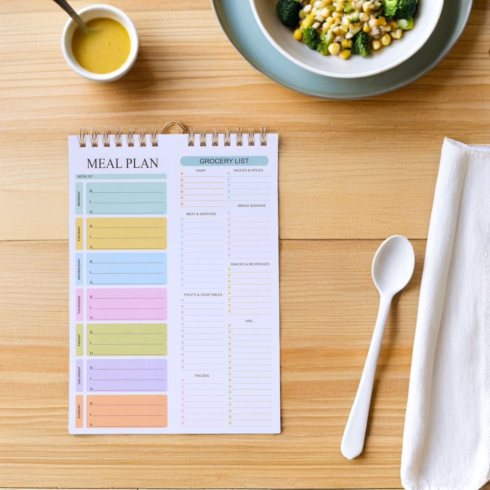 Weekly Meal Planner Notebook S - Meal Prep Menu recensie en prijs