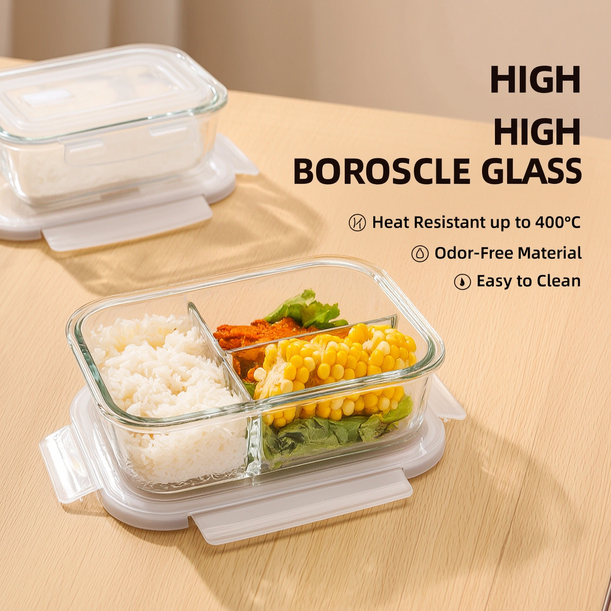White Glass Food Storage Conta - Meal Prep Glass Containers With Lids recensie en prijs