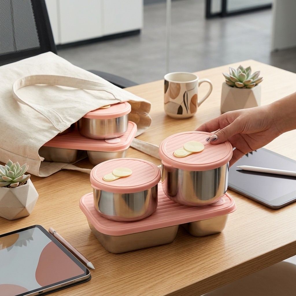 Microwave Safe 304 Stainless S - Meal Prep Lunch Boxes recensie en prijs