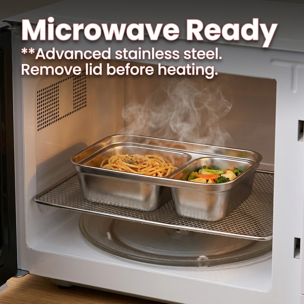 Microwave Safe 304 Stainless S - Meal Prep Lunch Boxes recensie en prijs