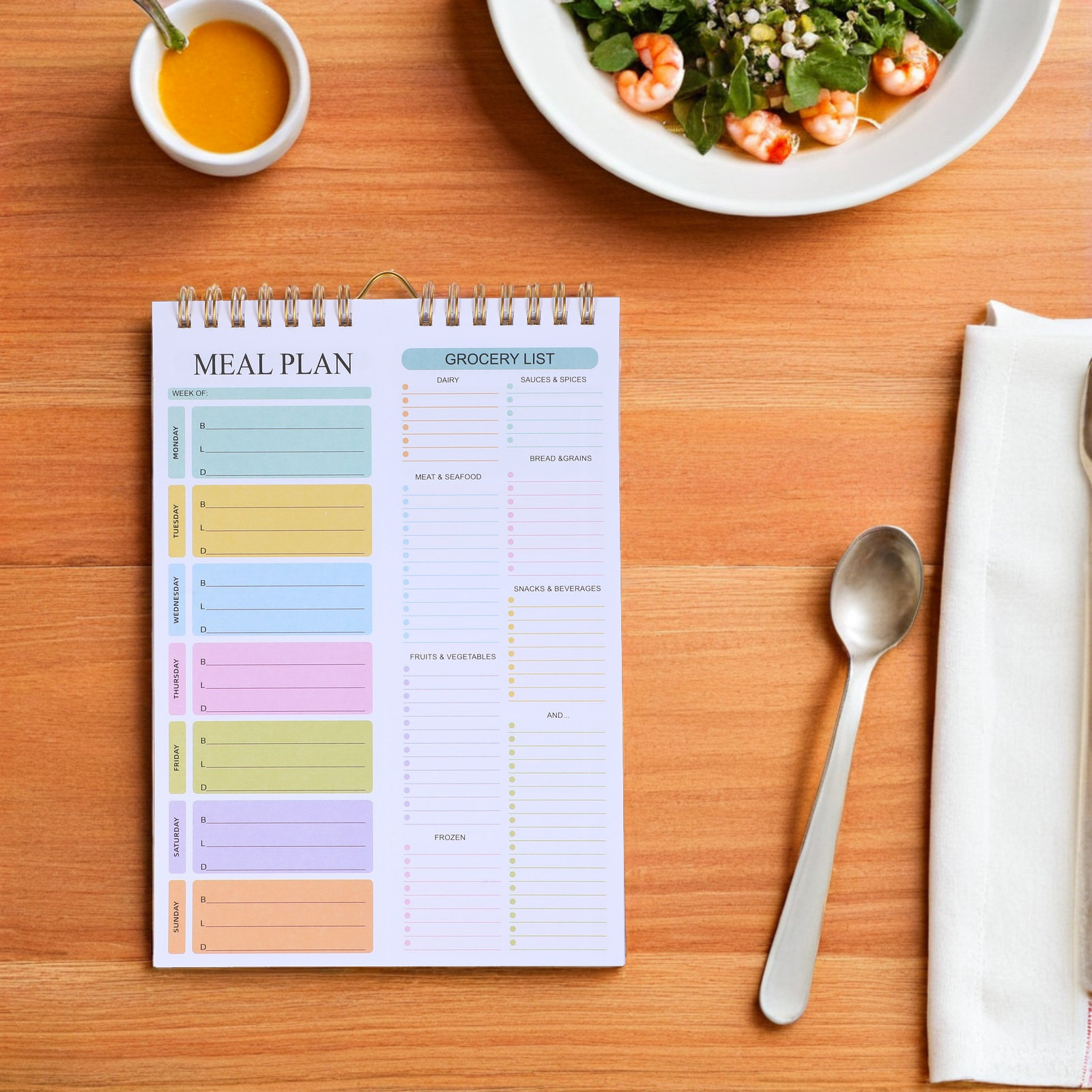 Weekly Meal Planner Notebook S - Meal Prep Menu recensie en prijs