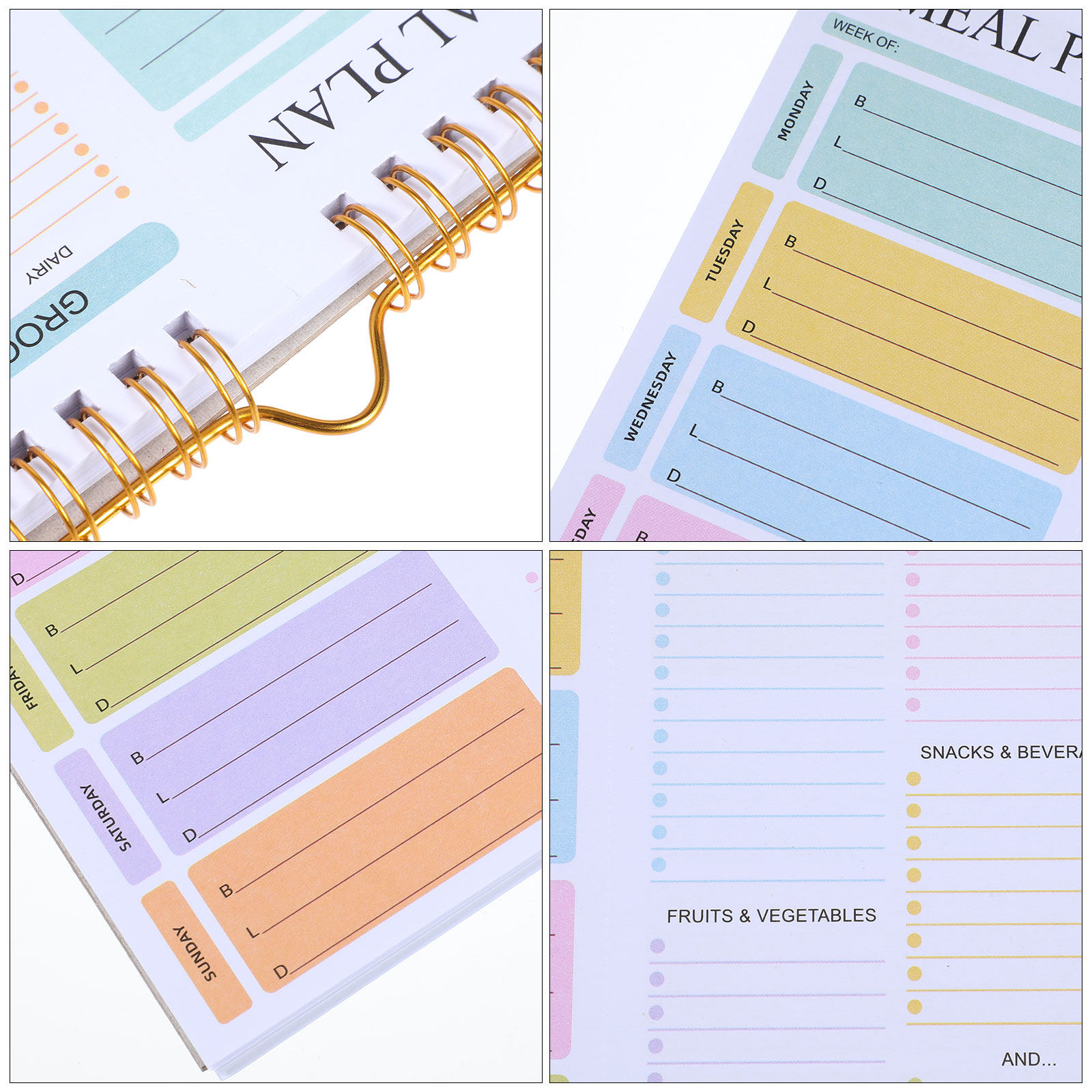Weekly Meal Planner Notebook S - Meal Prep Menu recensie en prijs