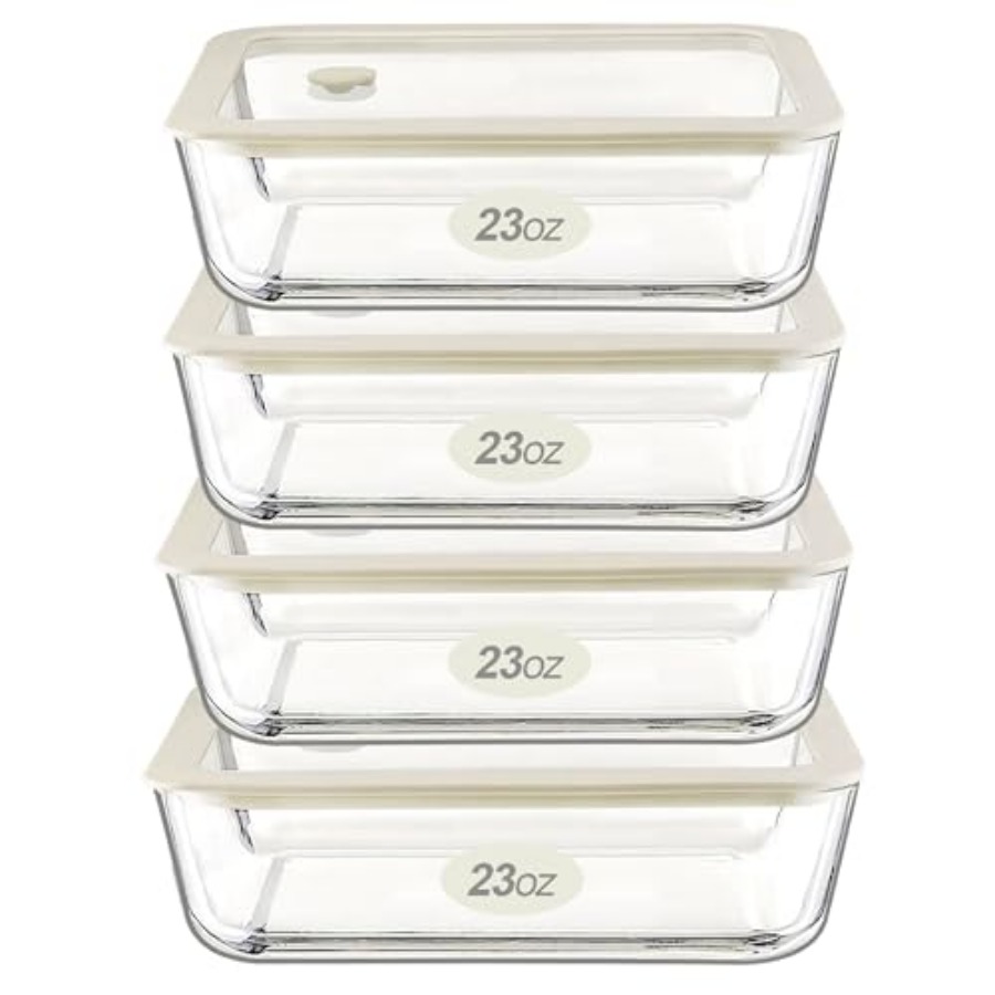 Glass Food Container Set with  - Meal Prep Glass Containers With Lids recensie en prijs