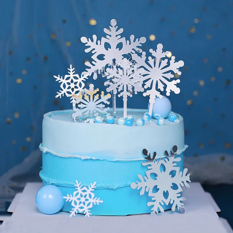 16pcs Snowflake Cupcake Topper - Meal Prep Frozen recensie en prijs