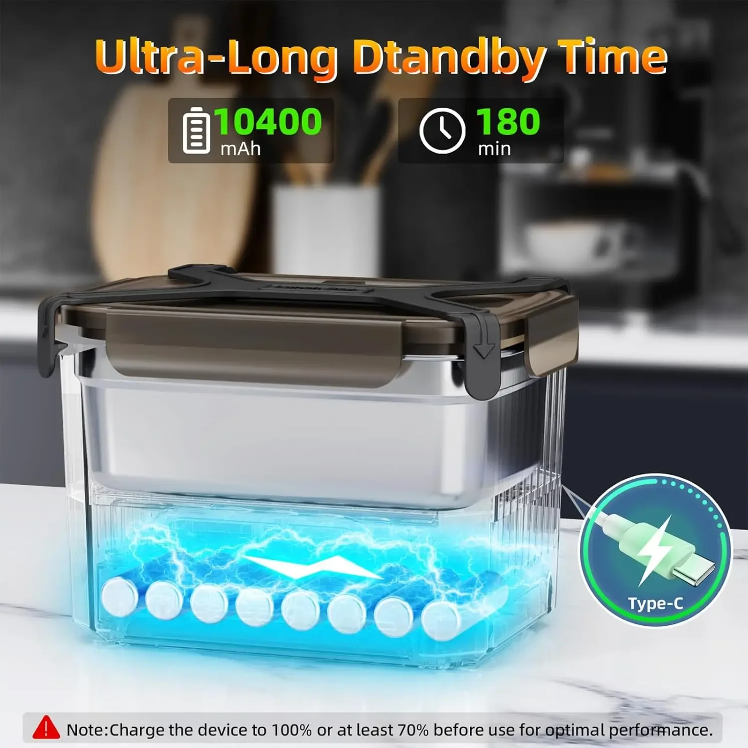 Cordless Electric Lunch Box, 1 - Meal Prep Lunch Boxes recensie en prijs