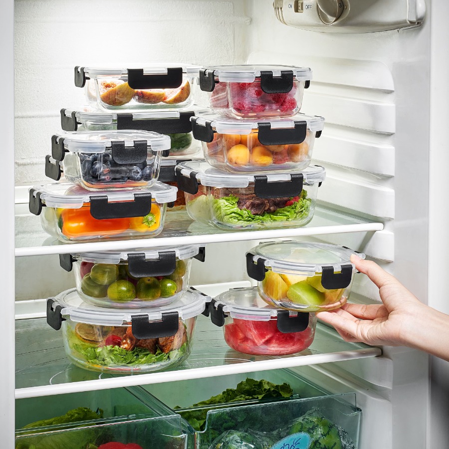 12pc Glass Meal Prep Container - Meal Prep Glass Containers With Lids recensie en prijs