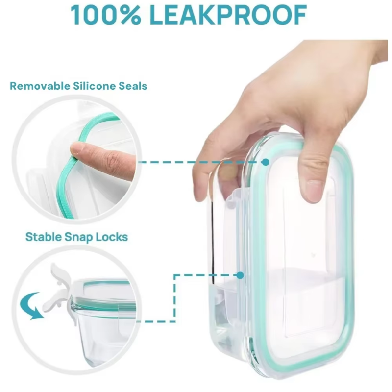 Large Capacity Glass Food Pres - Meal Prep Glass Containers Oven Safe recensie en prijs