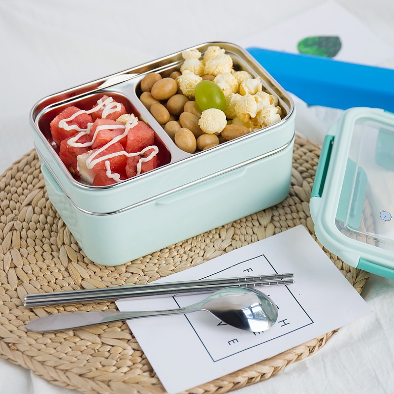 With Random Pattern Cartoon Lu - Meal Prep Lunch Boxes recensie en prijs