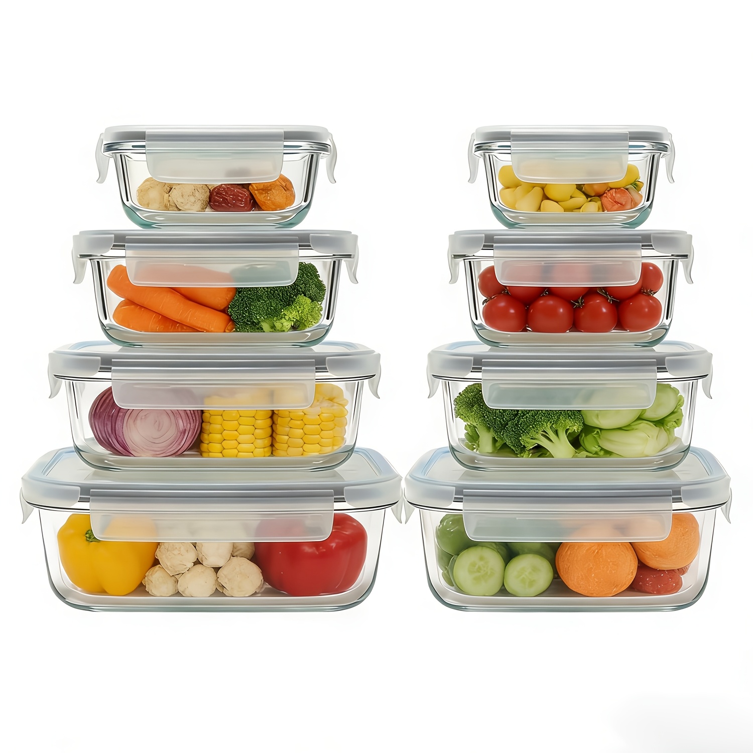 Premium Glass Food Storage Con - Meal Prep Glass Containers Oven Safe recensie en prijs