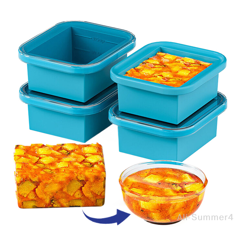 Silicone Freezing Tray With Pl - Meal Prep Menu recensie en prijs