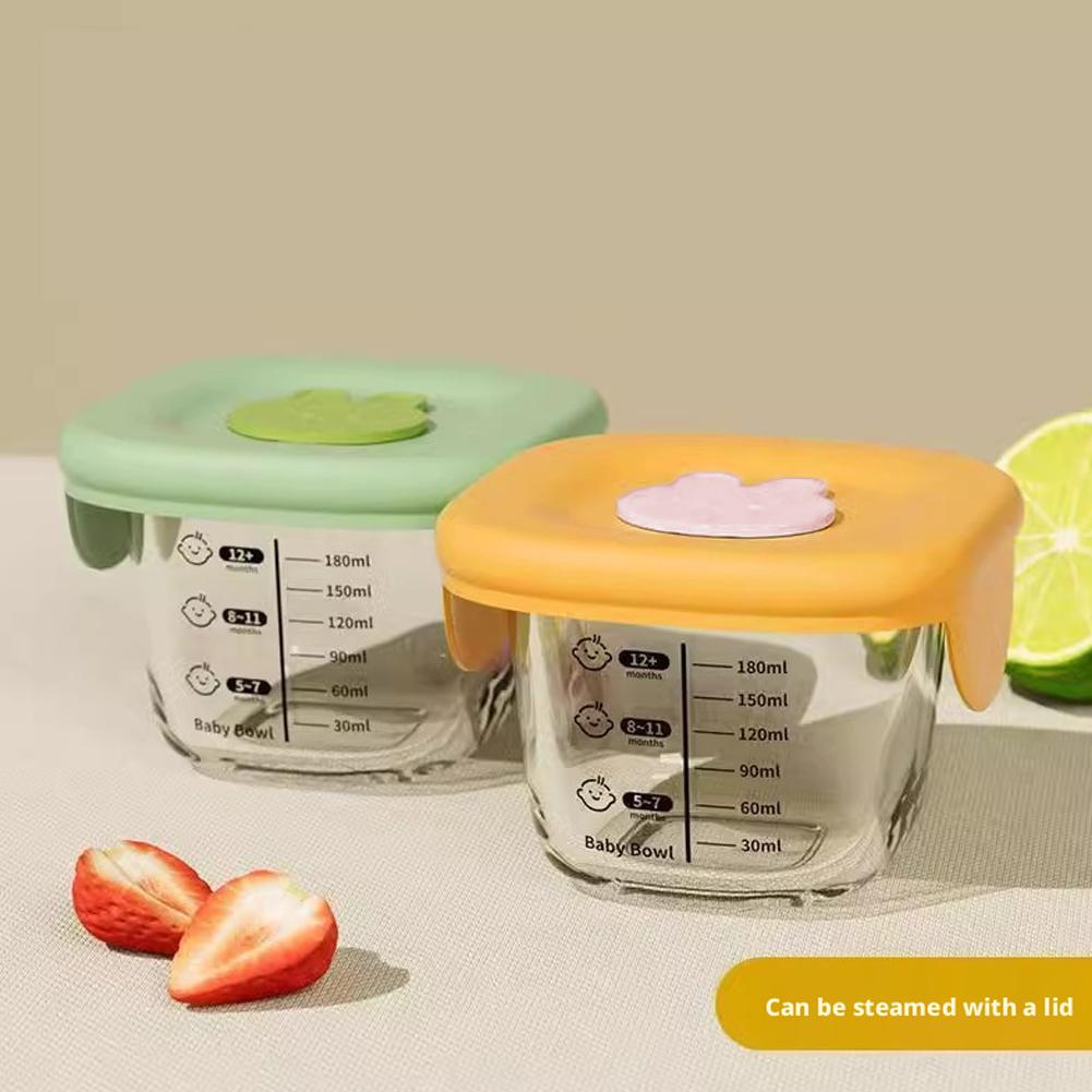 2PCS Glass Steaming Bowl Baby  - Meal Prep Menu recensie en prijs