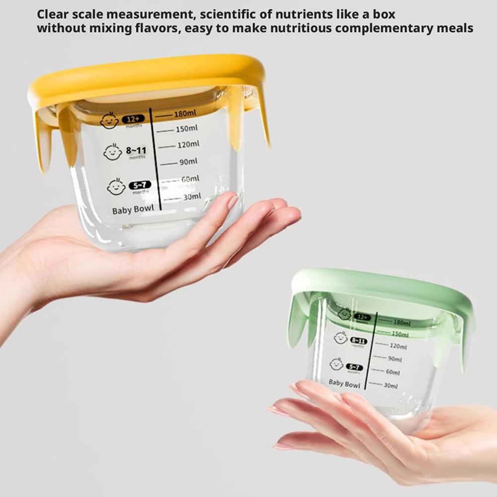 2PCS Glass Steaming Bowl Baby  - Meal Prep Menu recensie en prijs