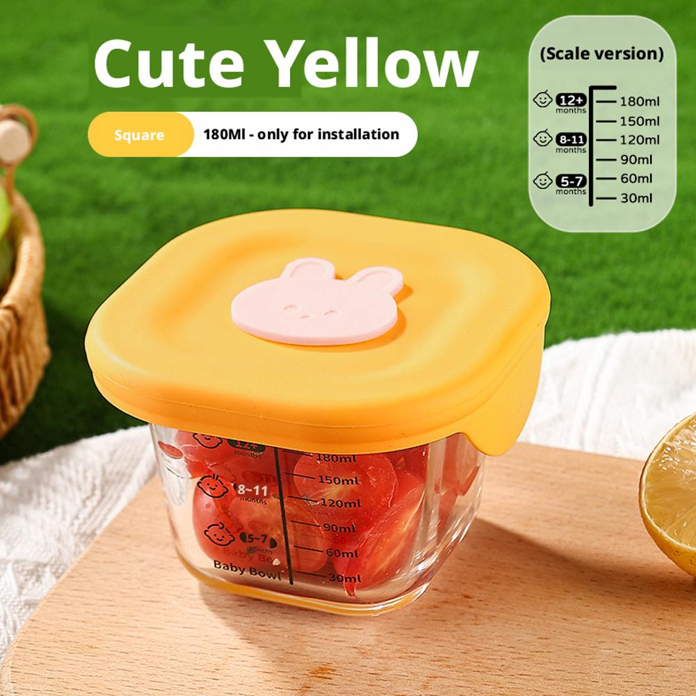 2PCS Glass Steaming Bowl Baby  - Meal Prep Menu recensie en prijs