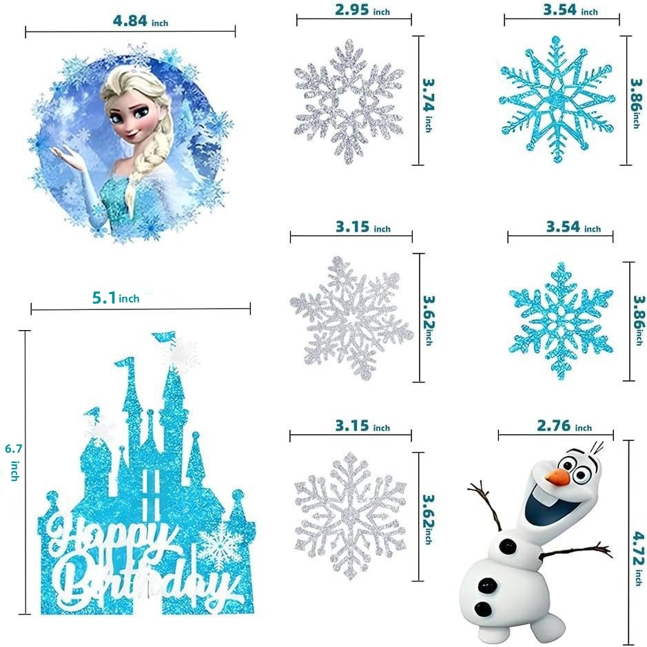 Frozen Elsa Princess Cake Topp - Meal Prep Frozen recensie en prijs