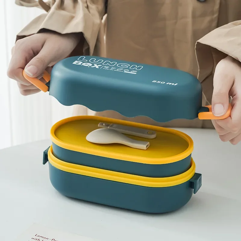 850ML Lunch Box Double-layer P - Meal Prep Lunch Boxes recensie en prijs