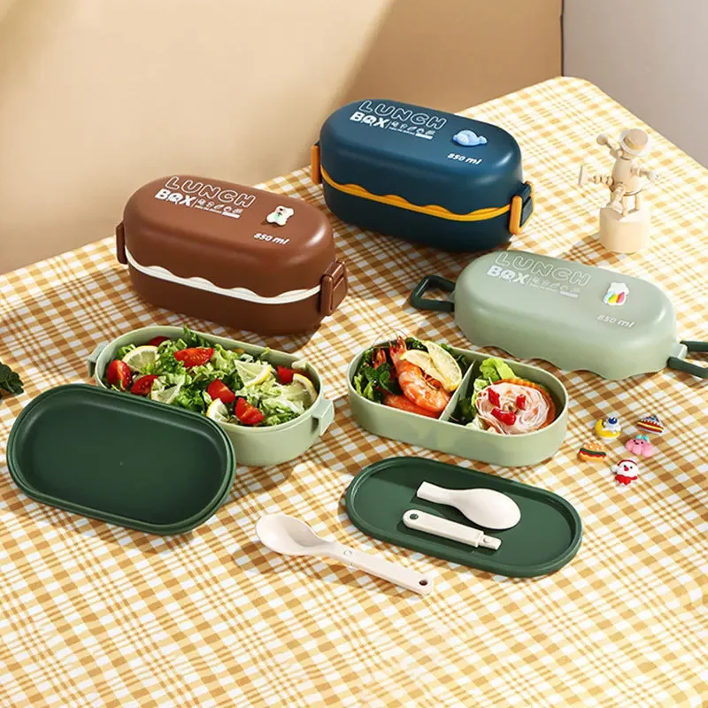 850ML Lunch Box Double-layer P - Meal Prep Lunch Boxes recensie en prijs