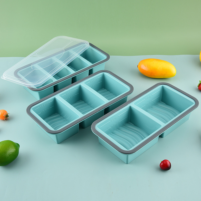 1pc Silicone Food Freezer Tray - Meal Prep Menu recensie en prijs