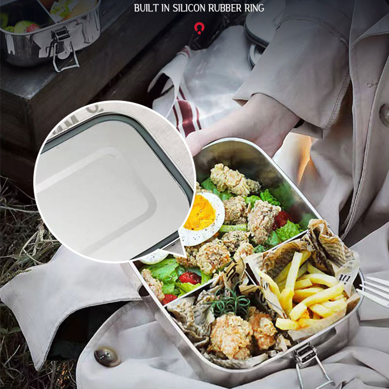 304 Stainless Steel Square Lun - Meal Prep Lunch Boxes recensie en prijs