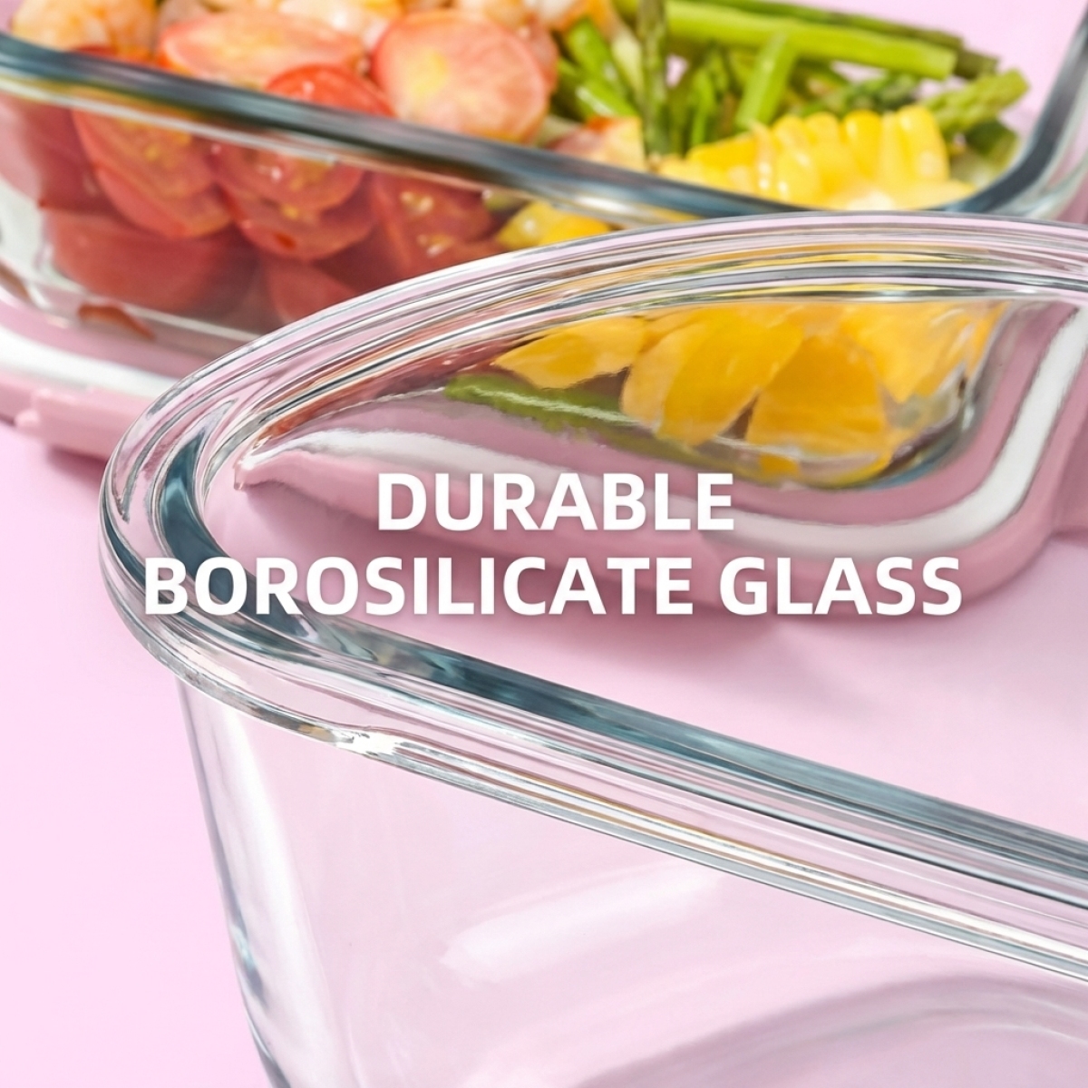 High Borosilicate Glass Food S - Meal Prep Glass Containers With Lids recensie en prijs