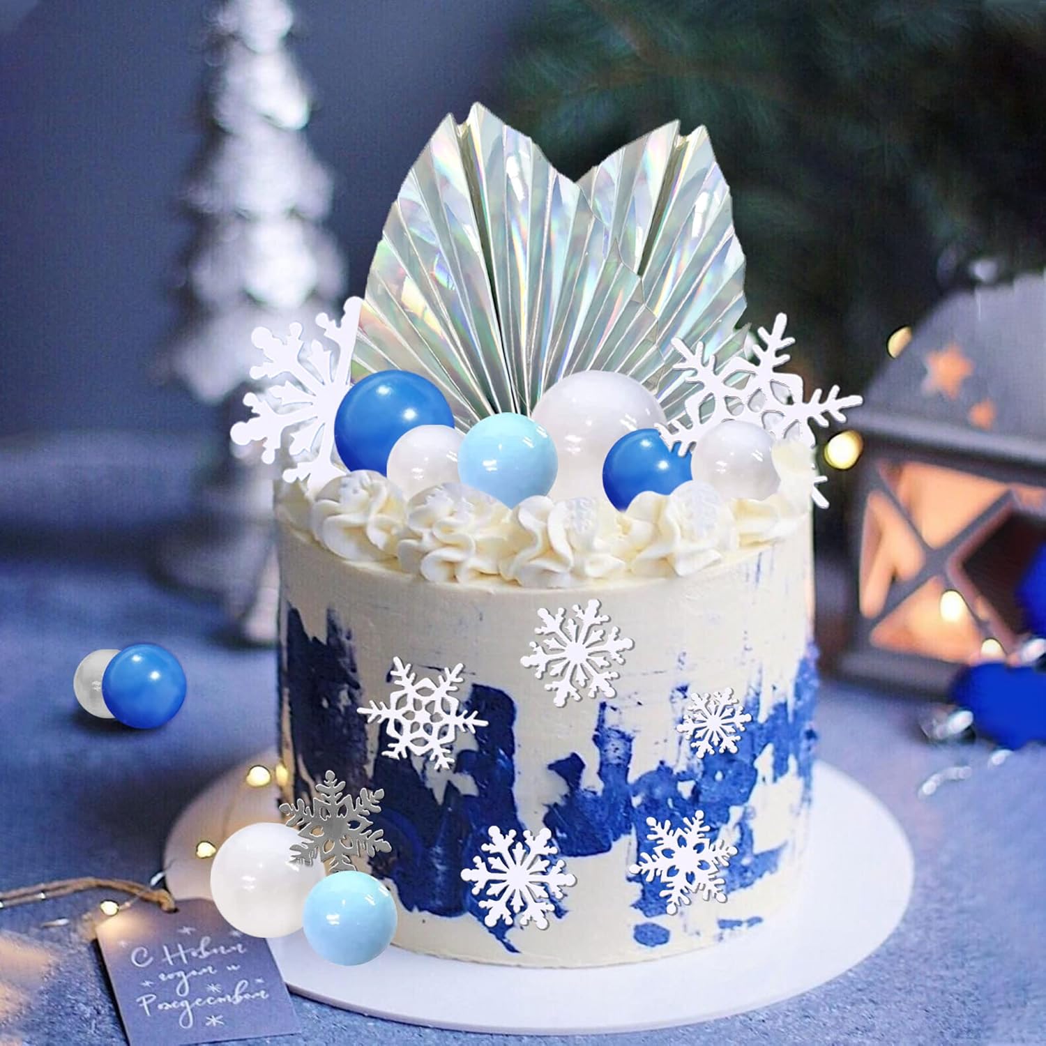 44 PCS Snowflake Cake Toppers  - Meal Prep Frozen recensie en prijs