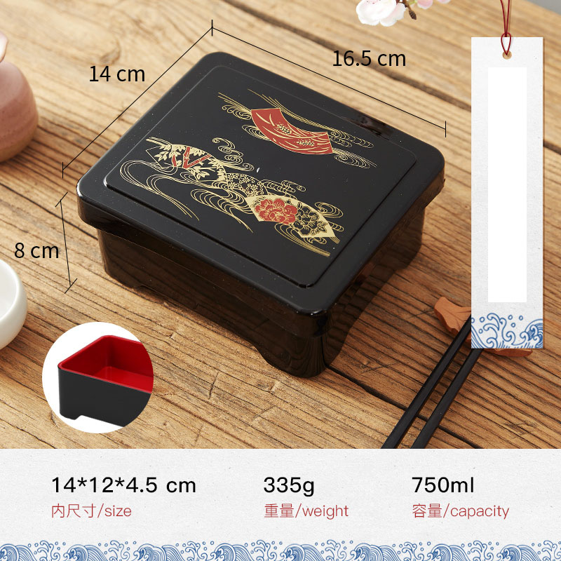 Japanese Lunch Box Sushi Box F - Meal Prep Menu recensie en prijs