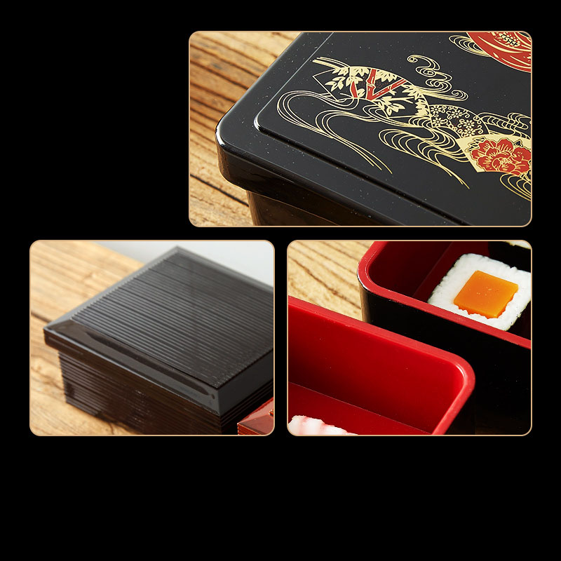 Japanese Lunch Box Sushi Box F - Meal Prep Menu recensie en prijs