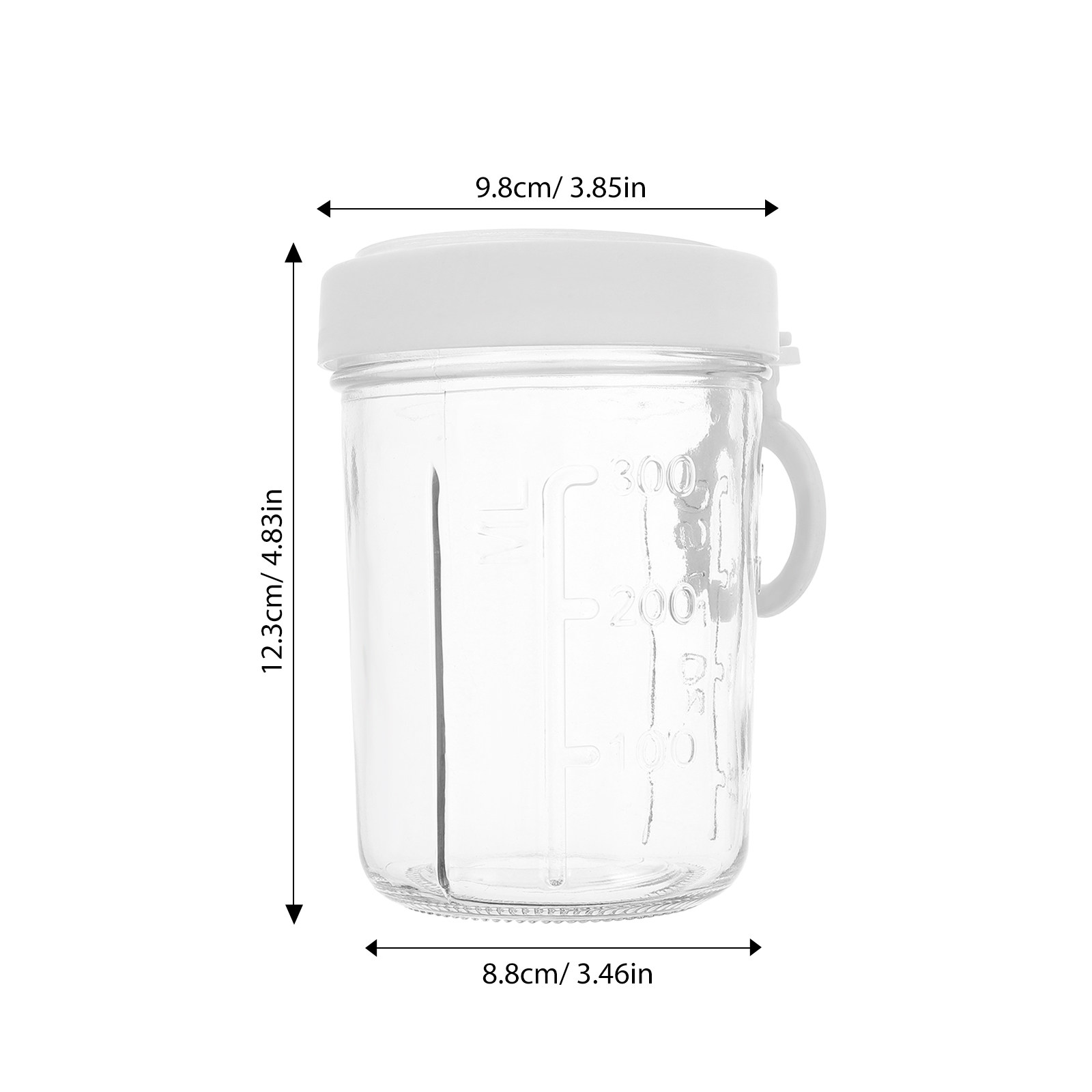 Glass Oatmeal Container 350Ml  - Meal Prep Oatmeal Jars recensie en prijs