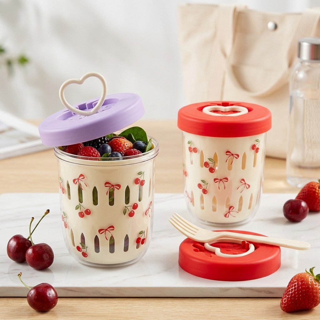 Plastic Salad Container with L - Meal Prep Lunch Boxes recensie en prijs