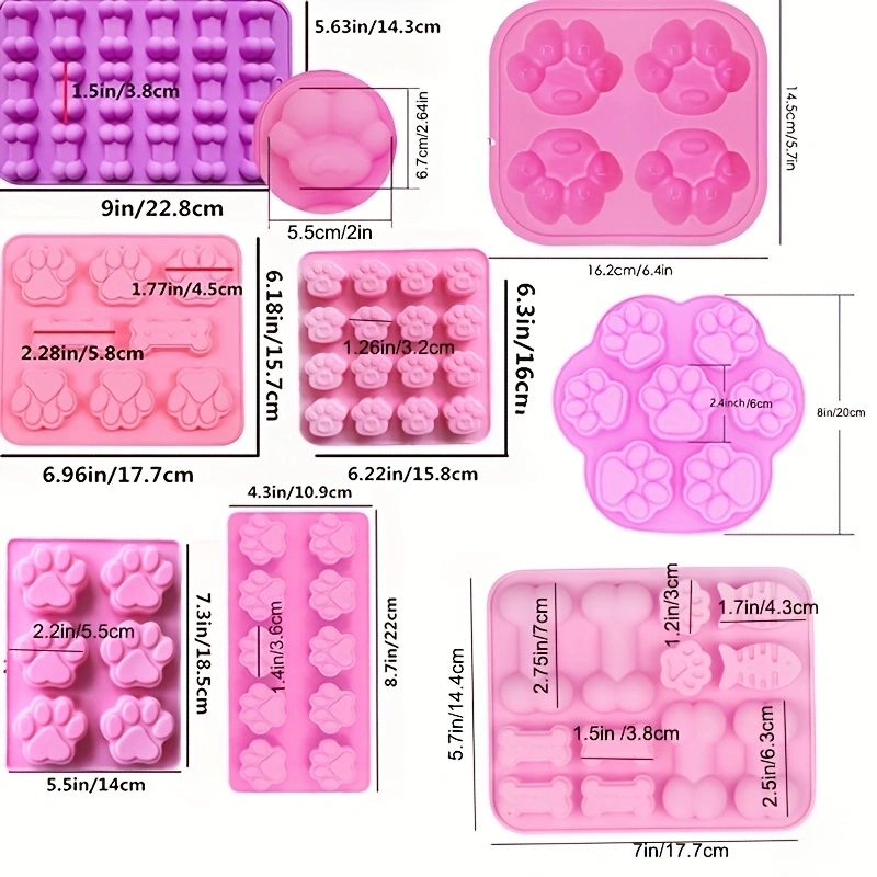 Dog Paw Bone Mold Pet Frozen T - Meal Prep Frozen recensie en prijs